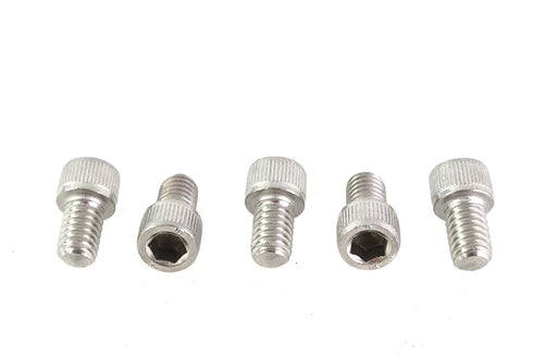 V-Twin 5/16 inch-18 x 1/2 inch Allen Socket Cap Screw Black - 73-0195