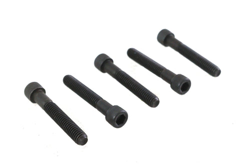 V-Twin 5/16 inch-18 x 2 inch Allen Socket Cap Screw Black - 73-0200