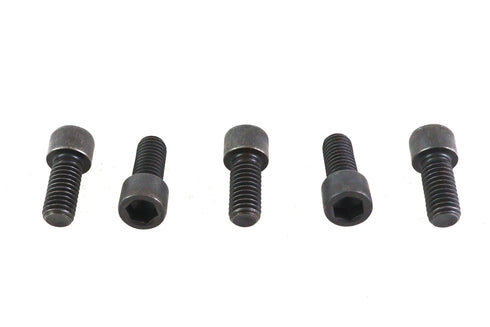 V-Twin 7/16 inch-14 x 1 inch Allen Socket Cap Screw Black - 73-0202