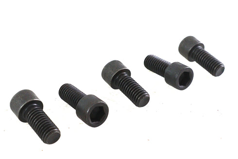 V-Twin 7/16 inch-14 x 1 inch Allen Socket Cap Screw Black - 73-0202