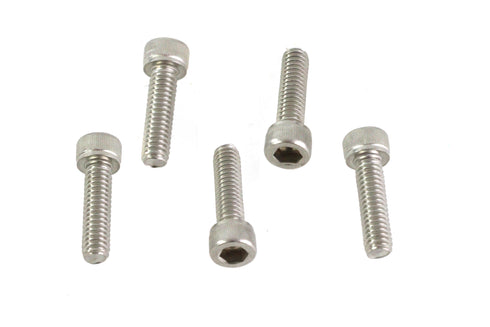 V-Twin 8-32 X 5/8 inch Allen Socket Cap Screw Stainless Steel - 73-0206