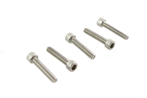 V-Twin 8-32 X 7/8 inch Allen Socket Cap Screw Stainless Steel - 73-0208