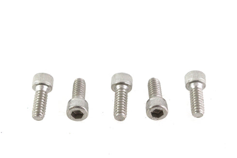 V-Twin 10-24 X 1/2 inch Allen Socket Cap Screw Stainless Steel - 73-0210