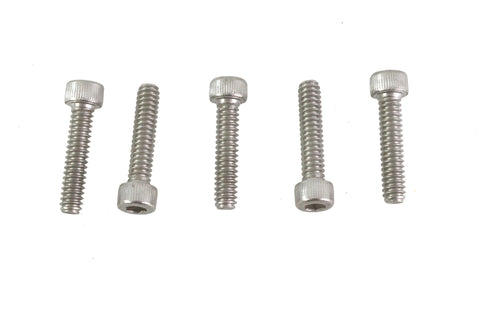 V-Twin 10-24 X 7/8 inch Allen Socket Cap Screw Stainless Steel - 73-0211