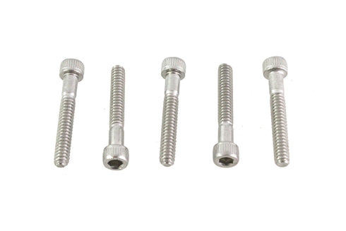V-Twin 10-24 X 1-1/4 inch Allen Socket Cap Screw Stainless Steel - 73-0212