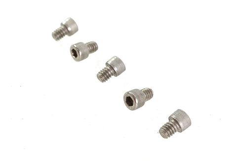 V-Twin 1/4 inch-20 x 5/16 inch Allen Socket Cap Screw Stainless Ste - 73-0214