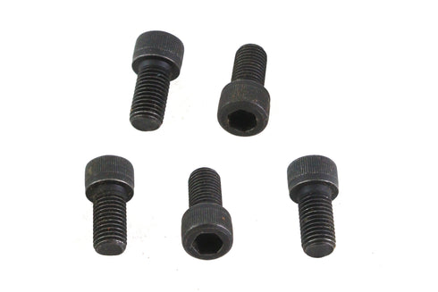 V-Twin 5/16 inch-24 x 5/8 inch Allen Socket Cap Screw Black - 73-0220