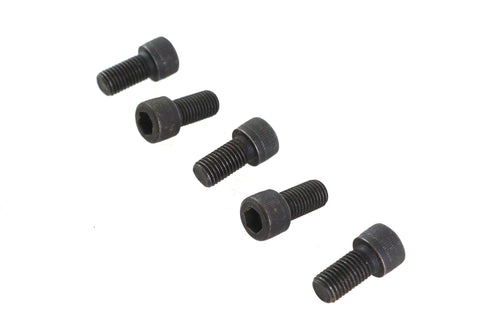 V-Twin 5/16 inch-24 x 5/8 inch Allen Socket Cap Screw Black - 73-0220