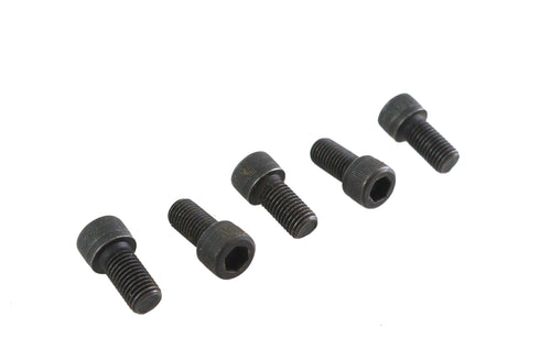 V-Twin 5/16 inch-24 x 5/8 inch Allen Socket Cap Screw Black - 73-0220