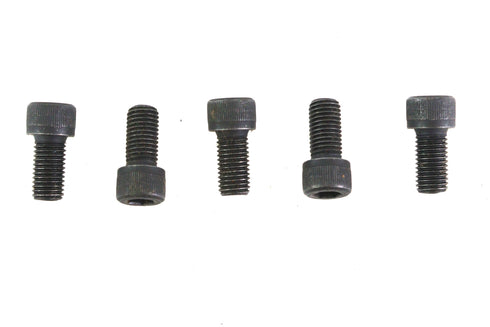 V-Twin 5/16 inch-24 x 5/8 inch Allen Socket Cap Screw Black - 73-0220