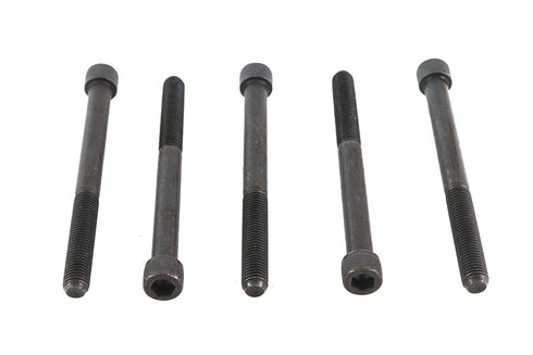 V-Twin 5/16 inch-24 x 3-3/8 inch Allen Socket Cap Screw Black - 73-0223