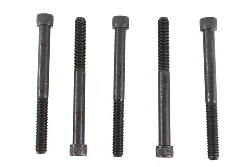 V-Twin 5/16 inch-24 x 3-3/8 inch Allen Socket Cap Screw Black - 73-0223