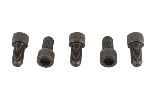 V-Twin 3/8 inch-24 x 3/4 inch Allen Socket Cap Screw Black - 73-0224