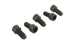 V-Twin 3/8 inch-24 x 3/4 inch Allen Socket Cap Screw Black - 73-0224