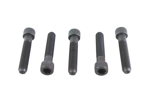 V-Twin 3/8 inch-24 x 2 inch Allen Socket Cap Screw Black - 73-0225