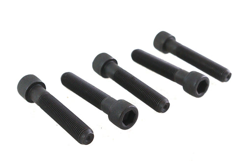 V-Twin 3/8 inch-24 x 2 inch Allen Socket Cap Screw Black - 73-0225