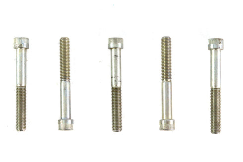 V-Twin 1/4 inch-28 x 2 inch Allen Socket Cap Screw Stainless Steel - 73-0229