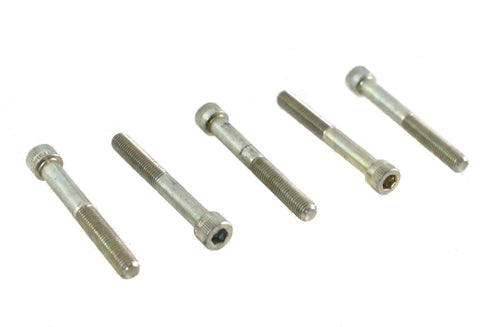 V-Twin 1/4 inch-28 x 2 inch Allen Socket Cap Screw Stainless Steel - 73-0229