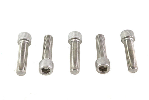V-Twin 5/16 inch-24 x 1-1/4 inch Allen Socket Cap Screw Stainless S - 73-0230