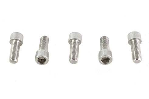 V-Twin 3/8 inch-24 x 1 inch Allen Socket Cap Screw Stainless Steel - 73-0232