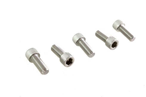 V-Twin 3/8 inch-24 x 1 inch Allen Socket Cap Screw Stainless Steel - 73-0232