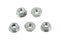 V-Twin Serrated Hex Flange Nuts 5/16 inch-24 Zinc - 73-0248