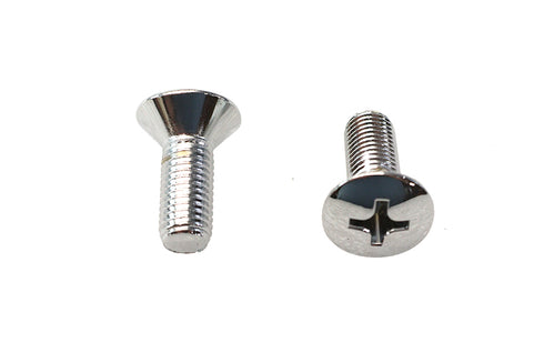 V-Twin Phillips Head Chrome Screw Set - 73-0252