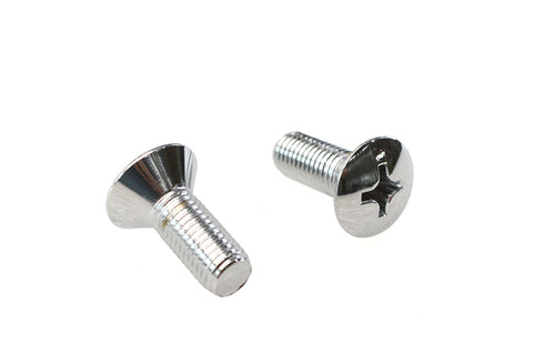 V-Twin Phillips Head Chrome Screw Set - 73-0252