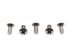 V-Twin 8-32 x 3/8 inch Oval Phillips Head Screw Stainless Steel - 73-0302