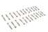 V-Twin Stainless Steel Finned Cover Screw Set 24 Piece - 73-0372