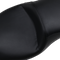 LE PERA Outcast Daddy Long Legs Seat - 2-Up - w/o Backrest - Smooth - Black - FL '08-'23 LK-997DL