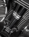 ARLEN NESS Pushrod Tube Cover Kit - 10 Gauge® - Black - Twin Cam 03-633