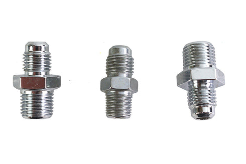 Colony Chrome Oil Line Fitting - 7349-3