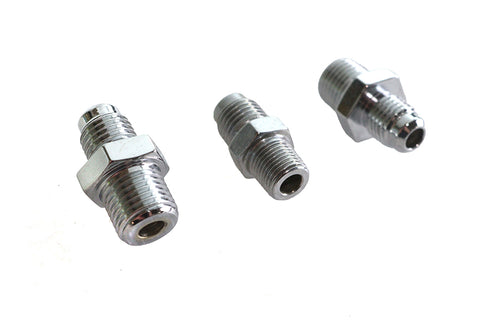 Colony Chrome Oil Line Fitting - 7349-3