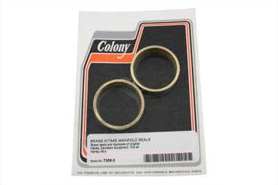 Colony Brass Manifold Seals - 7356-2