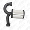 MBRP Performance Exhaust Trail Silencer - 241-90212T