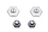 Colony Cadmium Acorn Nut and Retainer Kit - 7613-2