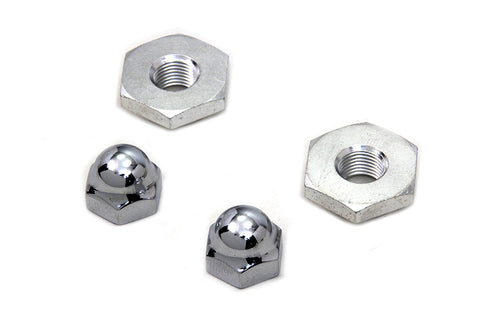 Colony Cadmium Acorn Nut and Retainer Kit - 7613-2