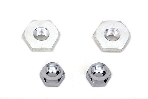 Colony Cadmium Acorn Nut and Retainer Kit - 7613-2