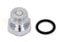 Colony Chrome Fork Tube Cap - 7621-1