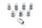 Colony Chrome Cylinder Base Nut - 7623-8