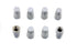 Colony Chrome Cylinder Base Nut - 7623-8