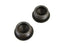 Colony Parkerized Spring Handlebar End Nut Set - 7626-2