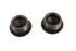 Colony Parkerized Spring Handlebar End Nut Set - 7626-2
