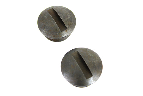 Colony Parkerized Spring Handlebar End Nut Set - 7626-2