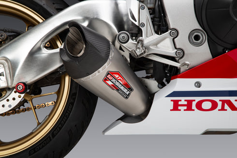 YOSHIMURA Exhaust Street At2 Slip On Ss Ss Cf - 960-1123