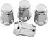 QuadBoss Lug Nuts 12x1.50 - 17mm-Od - Box of 4