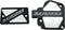 MODQUAD Throttle & Brake Cover Set Black Logo Banshee - 28-41264