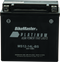 BikeMaster AGM Battery - MS12-14L-BS