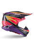 ALPINESTARS Supertech S M10 Era Helmet Pnk/Violet/Ylw Fluo Glossy 2x - 482-001852X
